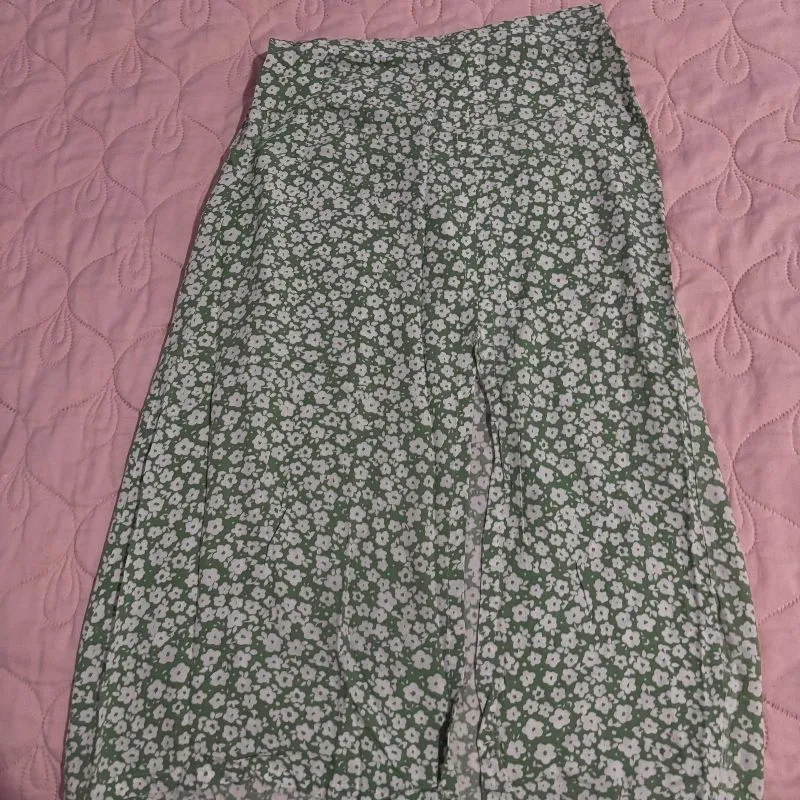 rok hijau bunga (20k)  photo 1