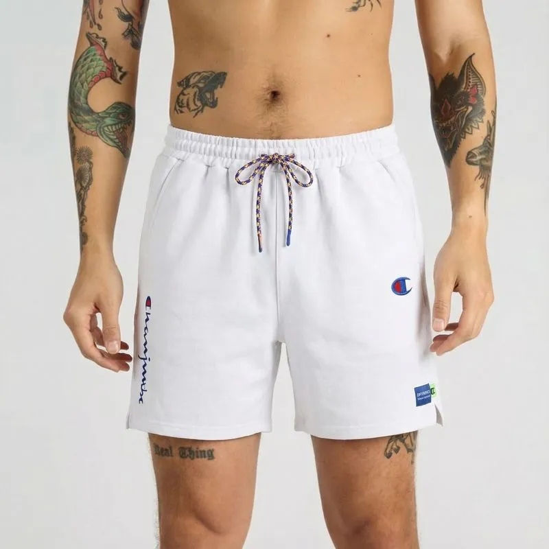 Chamj Men's "Champion Boot Fake" White Sport Shorts photo 1