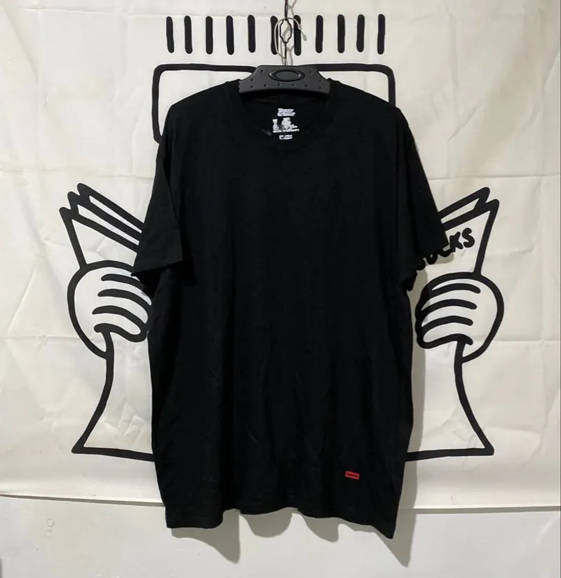 Supreme Hanes Tagless Tshirt photo 1