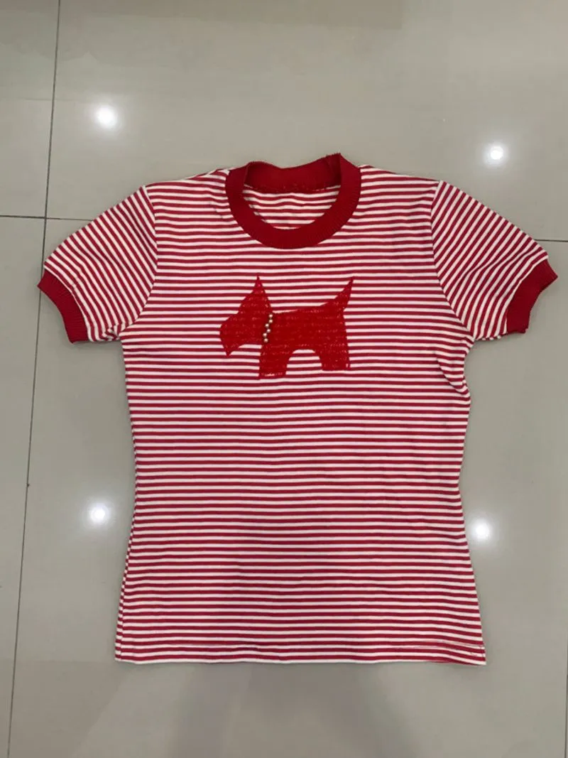 top merah dan pink photo 1