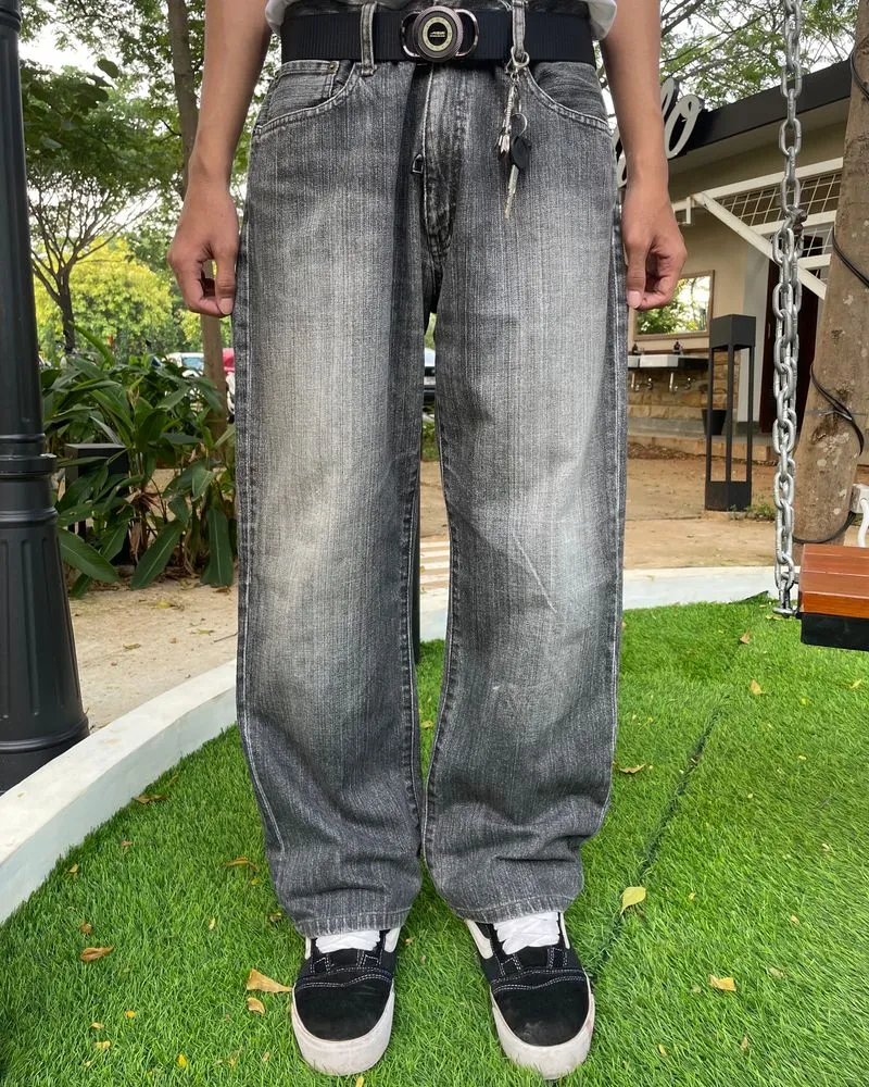Uniqlo Vintage Jeans Pria gray photo 1