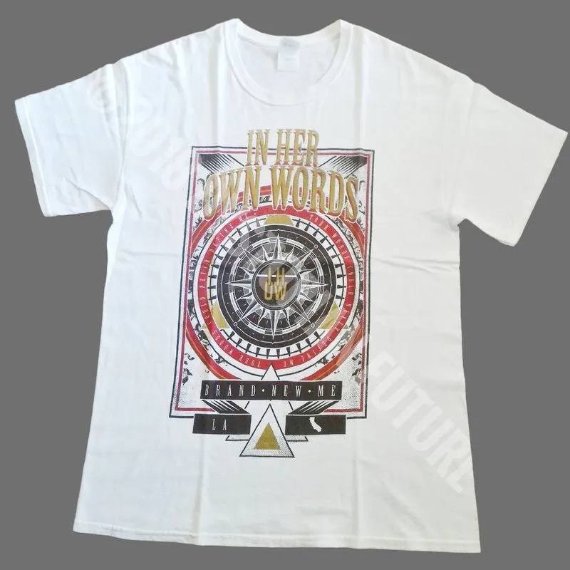 T-shirt Band In Her Own Words - Brand New Me photo 1