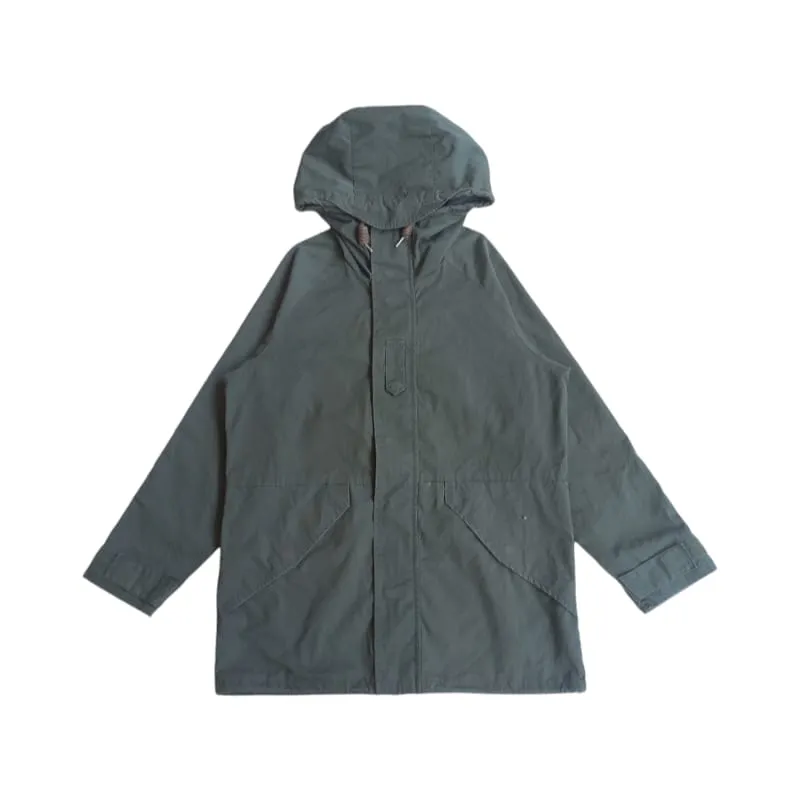 Pull & Bear Vintage Casual Parka Pria green photo 1