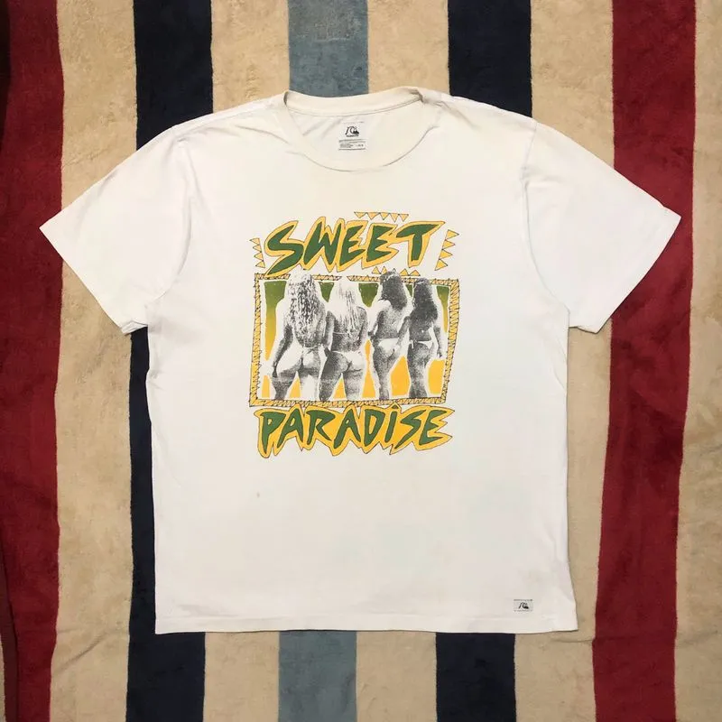 Vintage Quiksilver Sweet Paradise T-Shirt photo 1