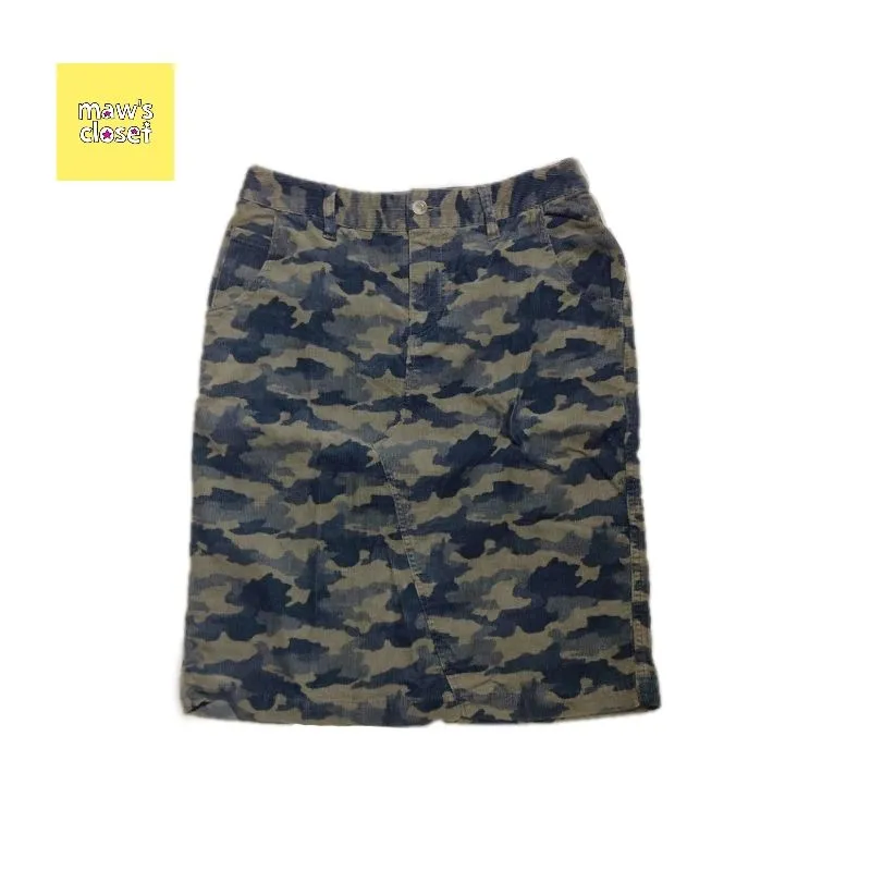 Army corduroy midi skirt 90s inspired  photo 1