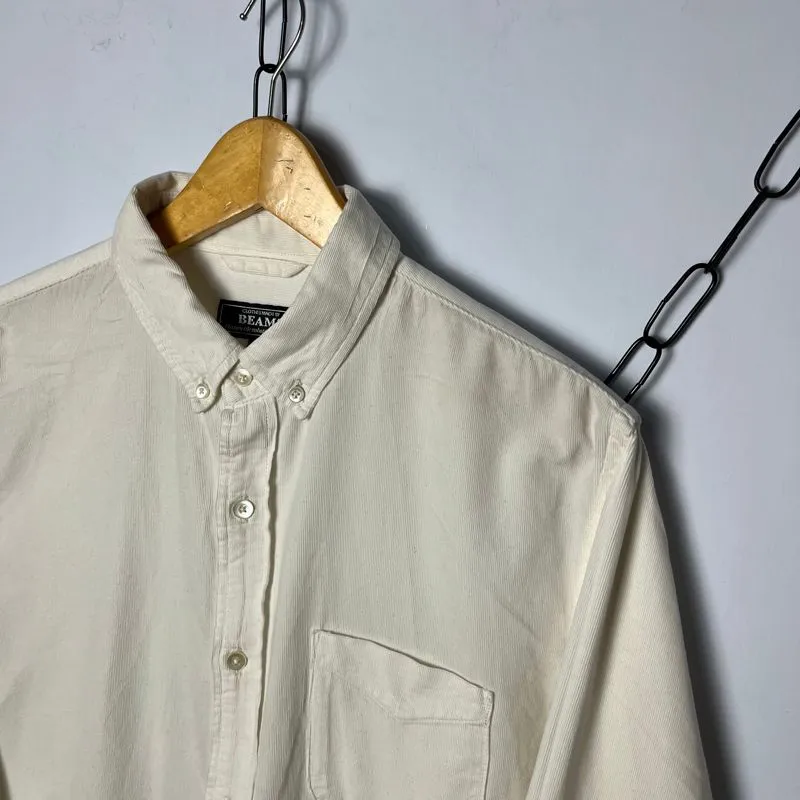 Beams Japan Curduroy Button Long Shirt photo 1