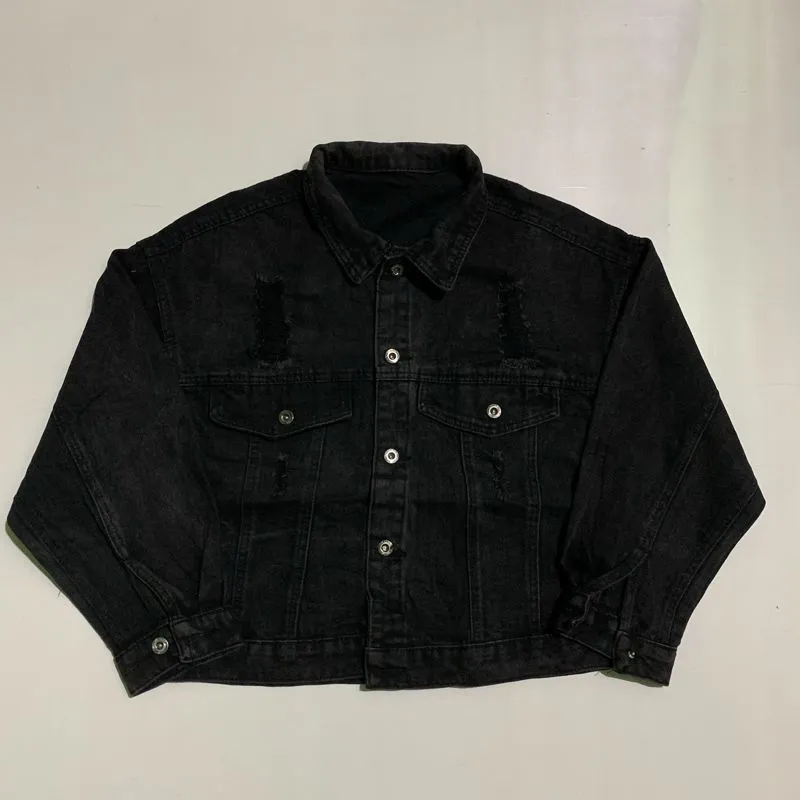 Jacket Denim ripped  photo 1