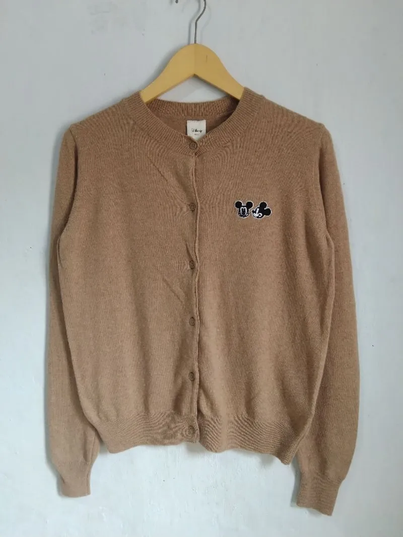 DISNEY | Cardigan Basic Oneck Women's - Brown photo 1