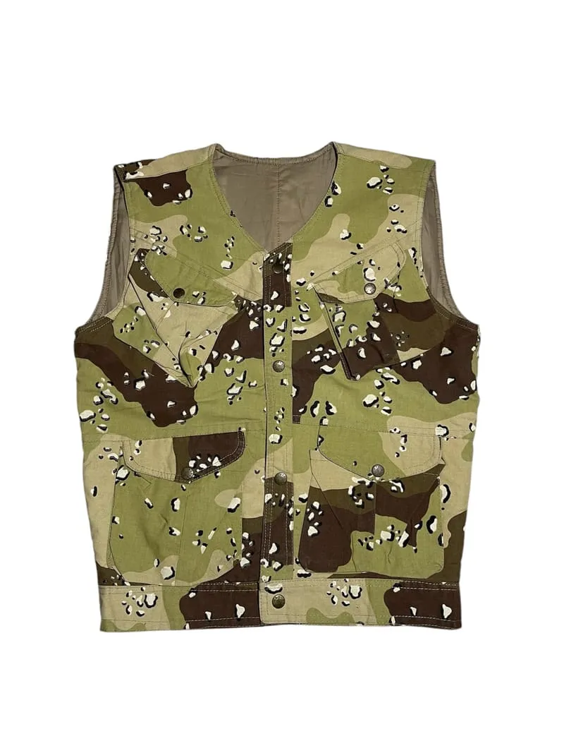 Vintage Y2K Vest Pria brown cream photo 1