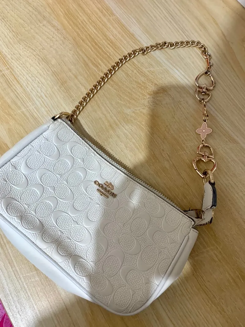 Coach Coquette Casual Shoulder bag Wanita white photo 1
