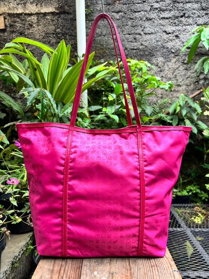 Totebag Bana Bana Hot Pink Alice | Totebag Nilon | BanaBana  photo 1