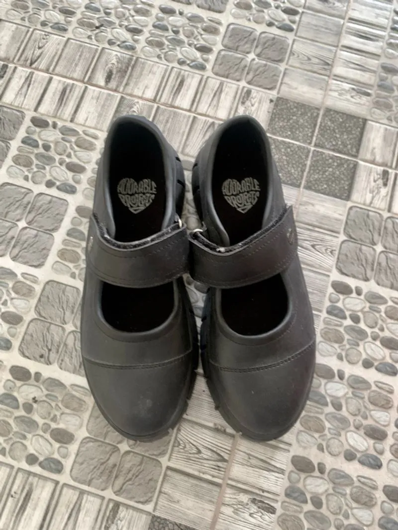 adorable project black dove platform mary jane sz 37 photo 1