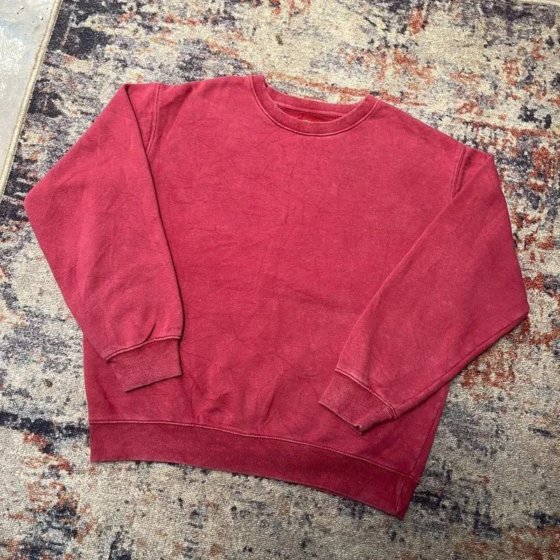 Crewneck Giordano cherry red photo 1
