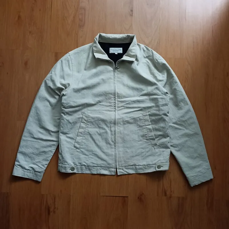 Streetwear Casual Bomber jacket Pria white photo 1