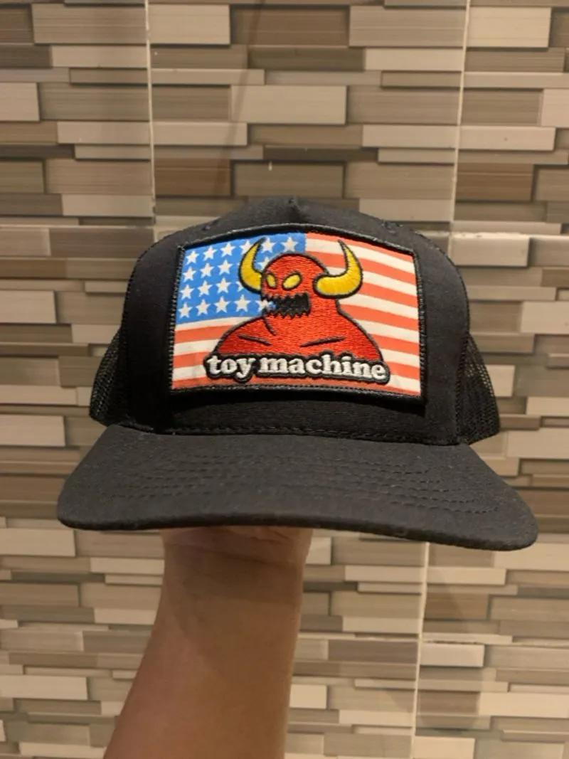 toy machine cap big logo osfa likenew photo 1