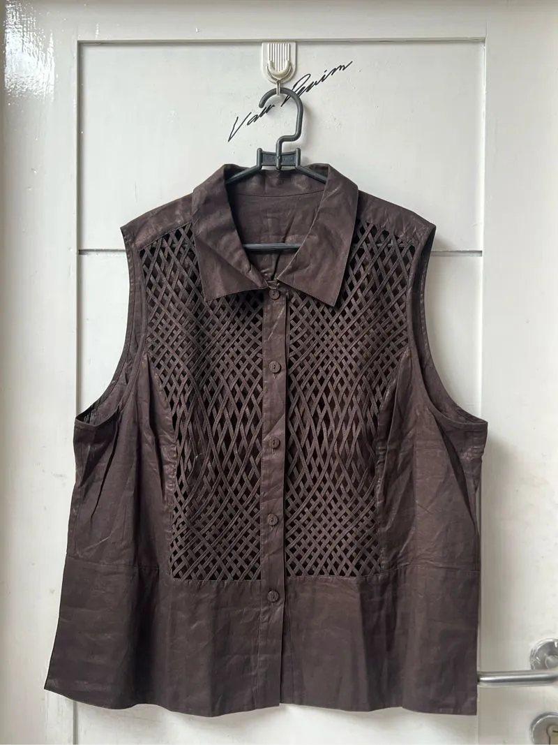 SALE!! REMALON Brown Vest photo 1