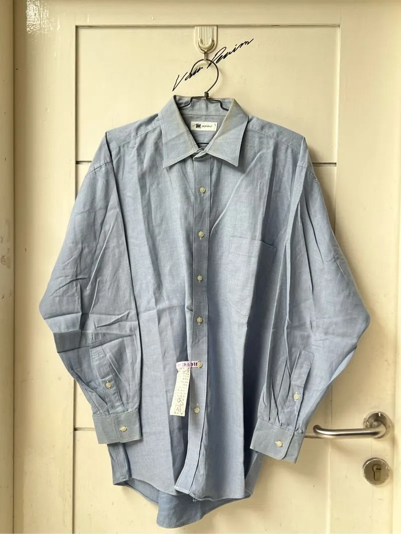 SALE!! IM PRODUCT Issey Miyake Blue Shirt photo 1