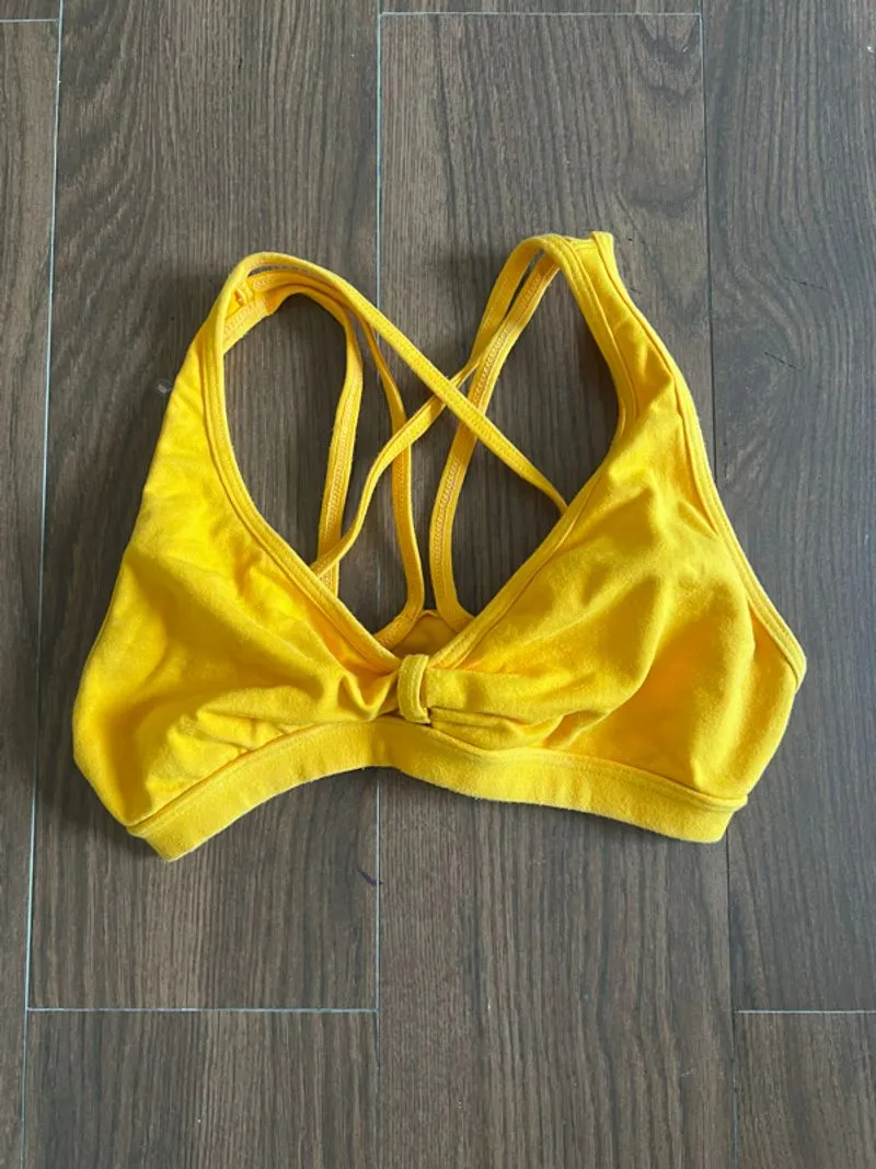 Sports Bra Yellow photo 1