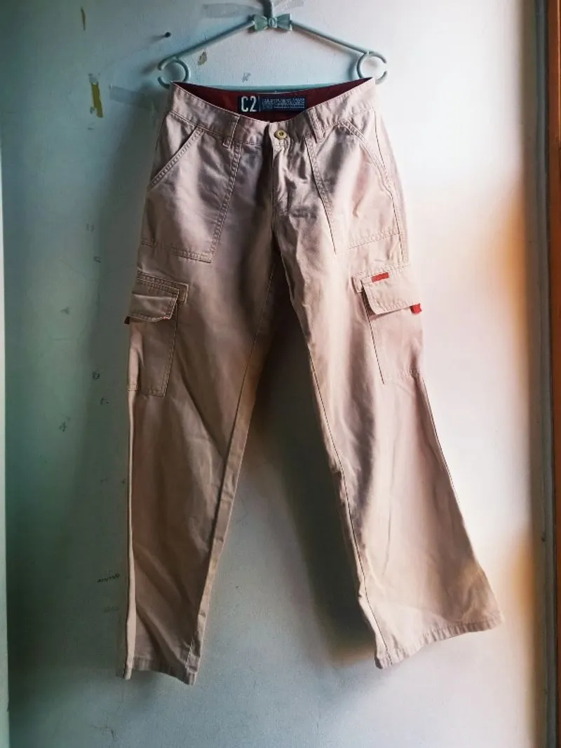 ✨[RARE] C2 Classic Cargo Pants - Pretty in Cream (Size S) photo 1