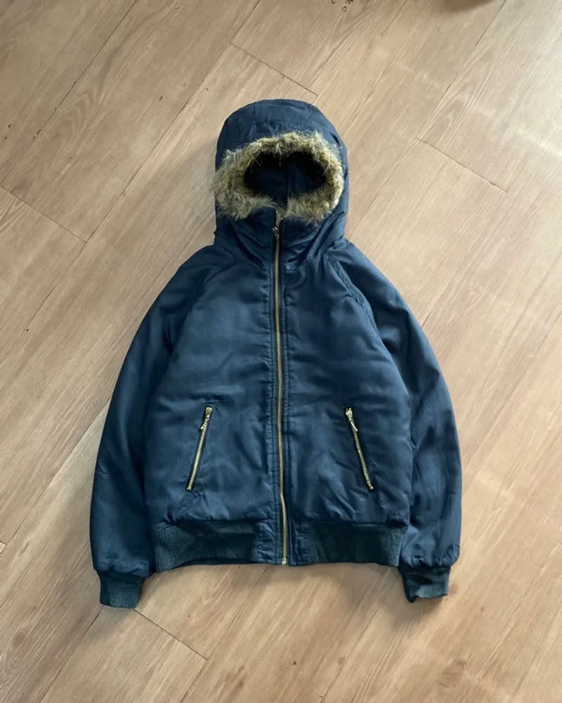 COEN JAPAN FUR HOODED - EARLY 2000s Vkei Style photo 1