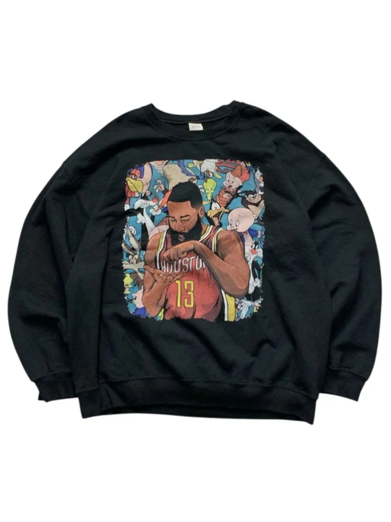 James Harden Houston and Looney Tunes Sweatshirt photo 1