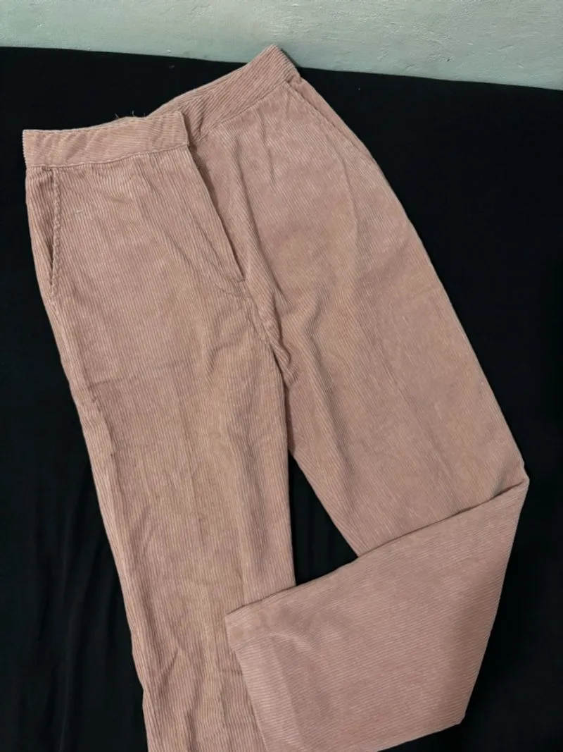 celana cordu pinkk photo 1