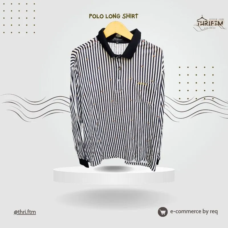 Polo Lengan Panjang Salur by Jack Spicklaus photo 1