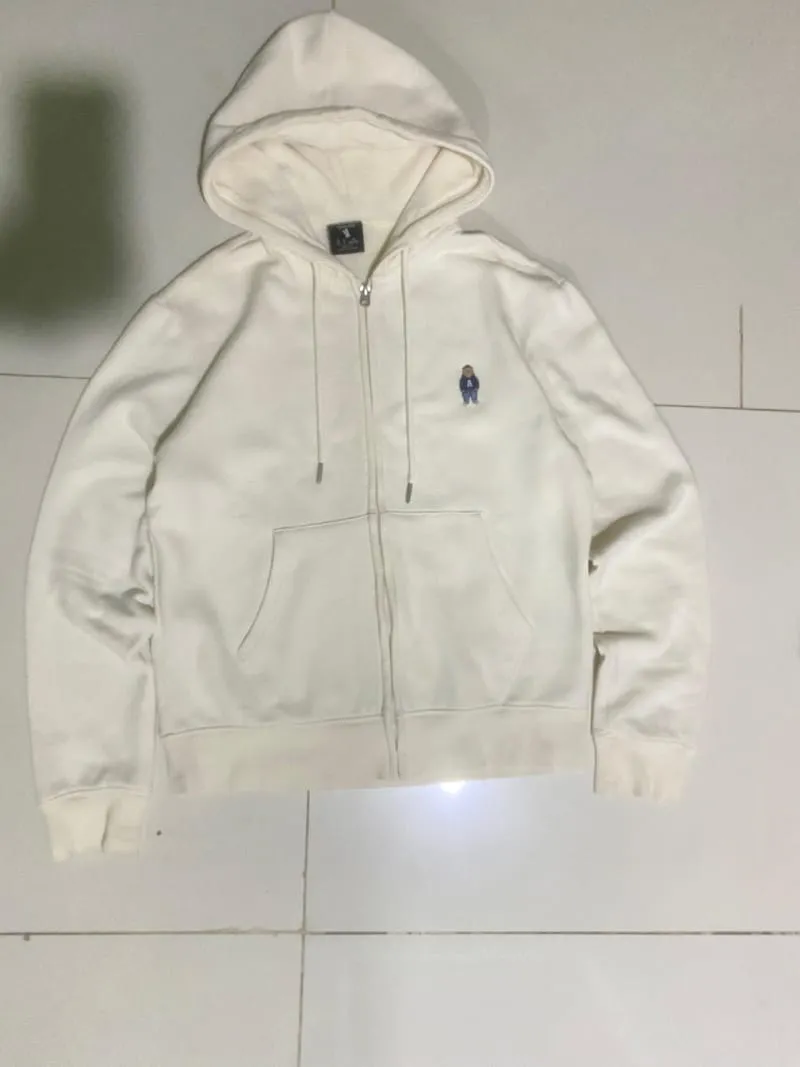 WHO.A.U Casual Puffer jacket Pria white photo 1