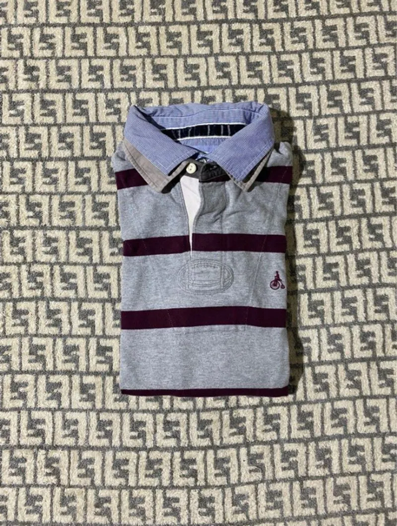 Bean Pole Rugby Stripe Polo Shirt photo 1