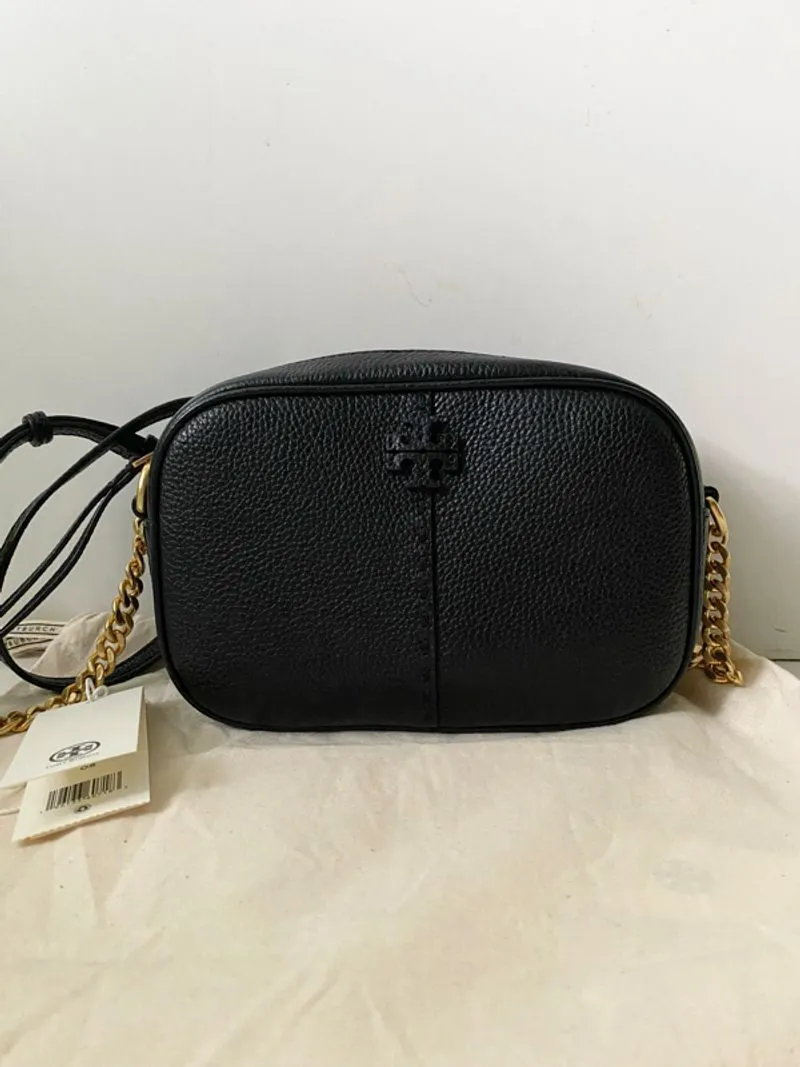 Tory burch mcgraw camera black photo 1