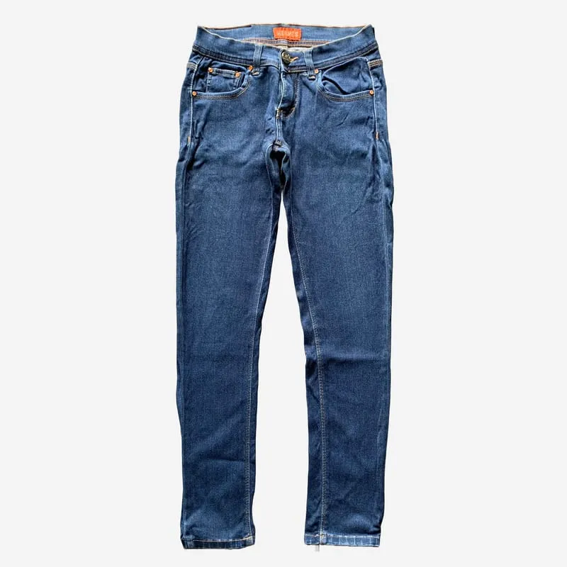 Casual Skinny jeans Wanita blue photo 1