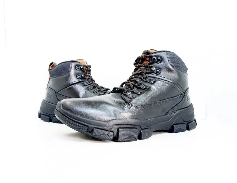 SKECHERS work lace-up boots photo 1