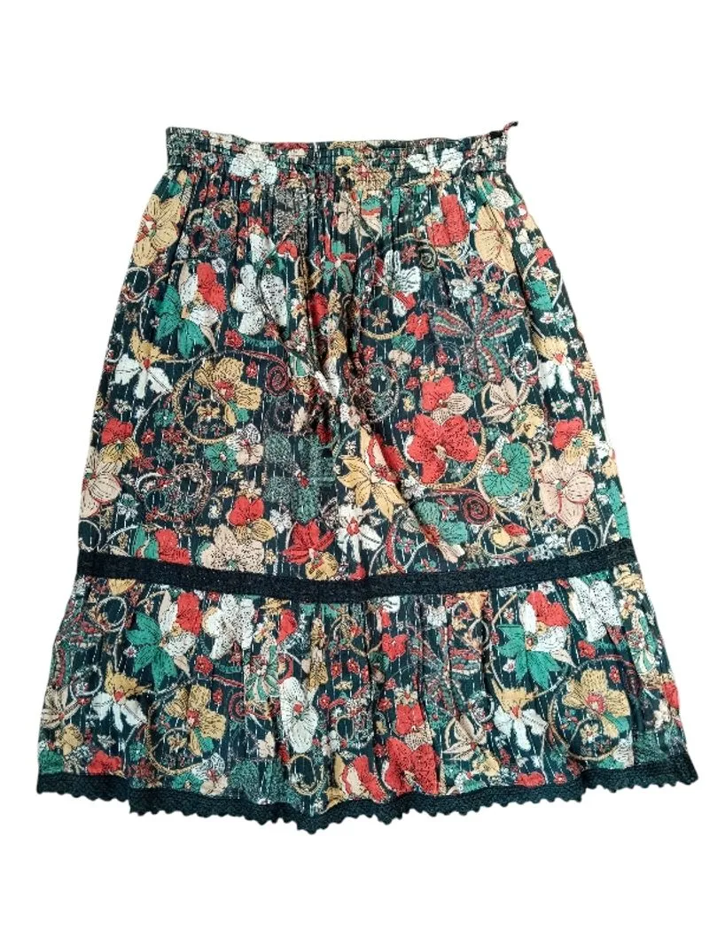 Heliopole flower pattern with detali skirt  photo 1