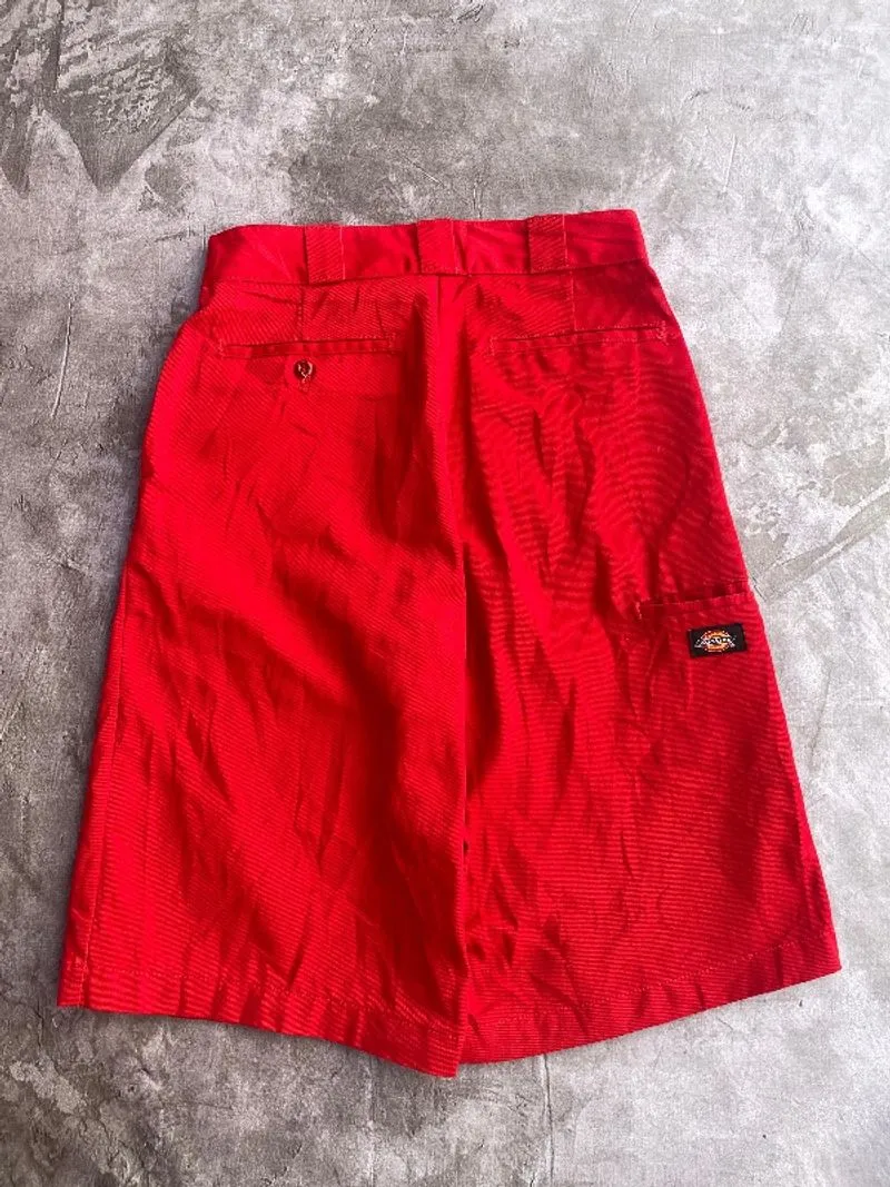 DICKIES SHORTPANTS CELLPOCKET RED photo 1