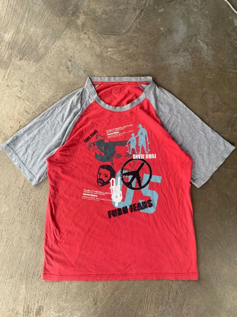 Tshirt hiphop y2k FUBU  photo 1