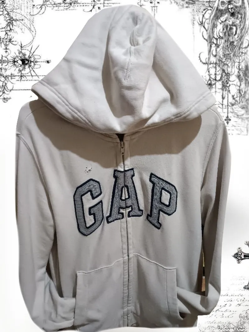 GAP White zipper jacket photo 1