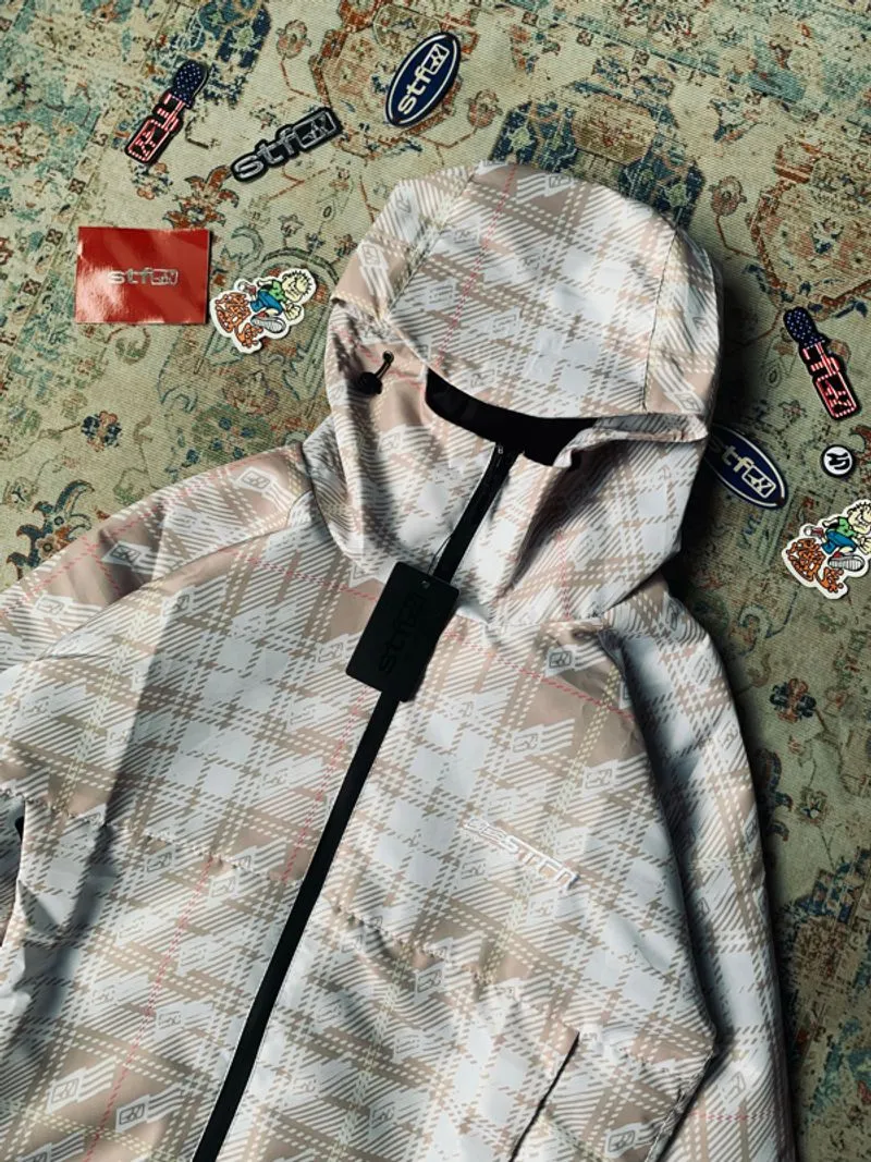 Plaid Jacket creamy  photo 1