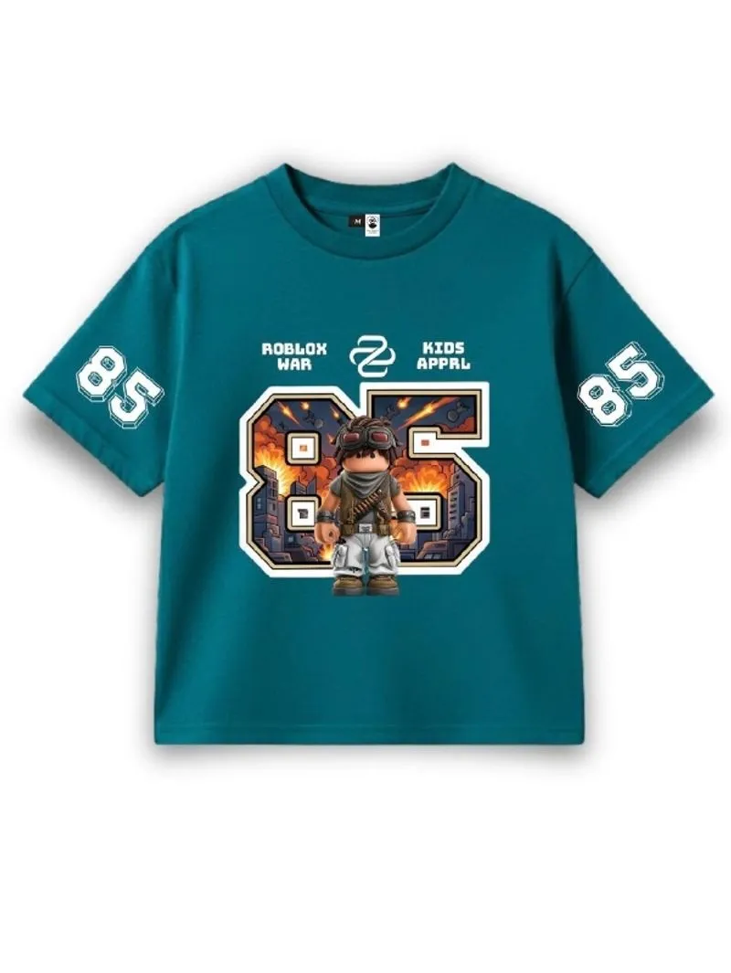 Kaos Anak Size M,L,XL Double Sablon Harga 58K photo 1