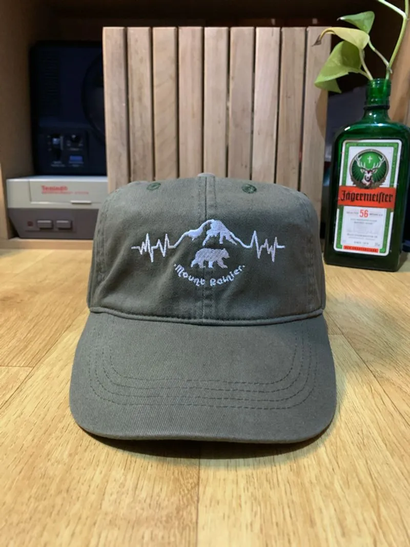 Topi Vintage Outdoor Mount Rainier photo 1