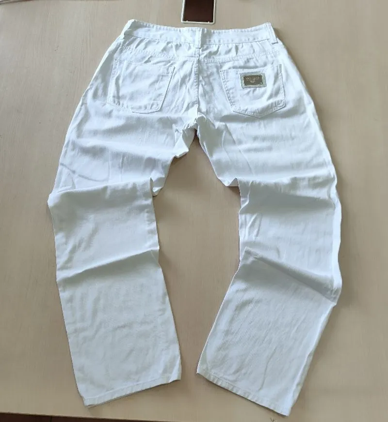 Dolce & Gabbana white jeans photo 1