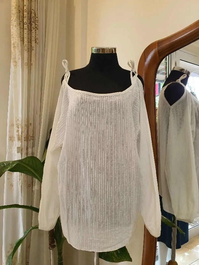 BLOUSE KATUN PUTIH photo 1