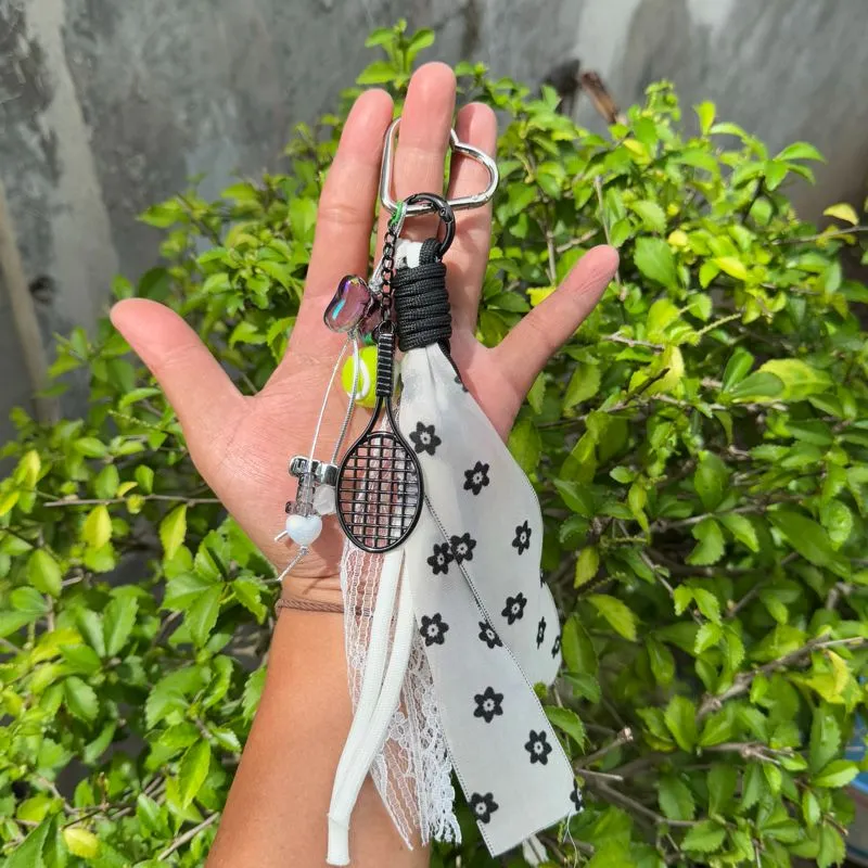 Bag charm Tennis custom design photo 1