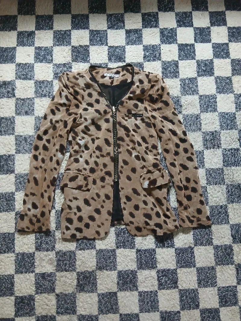 Leopard Grunge Outer Woman photo 1