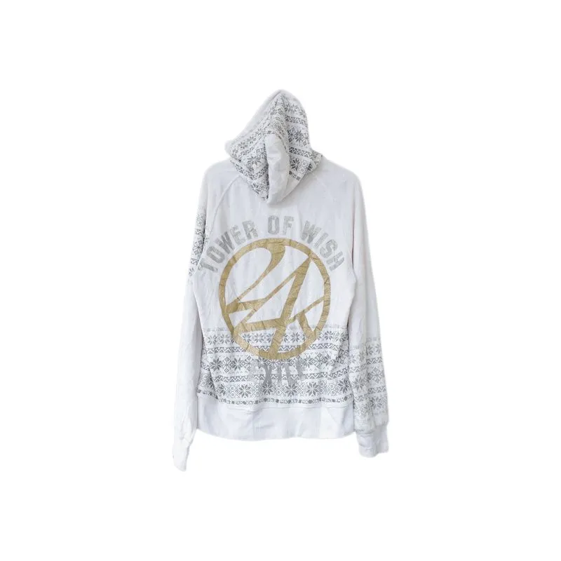 24 KARATS STAY GOLD 'EXILE TOWER OF WISH' ZIP HOODIE photo 1