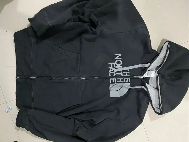 north face hoodie zipup photo 1