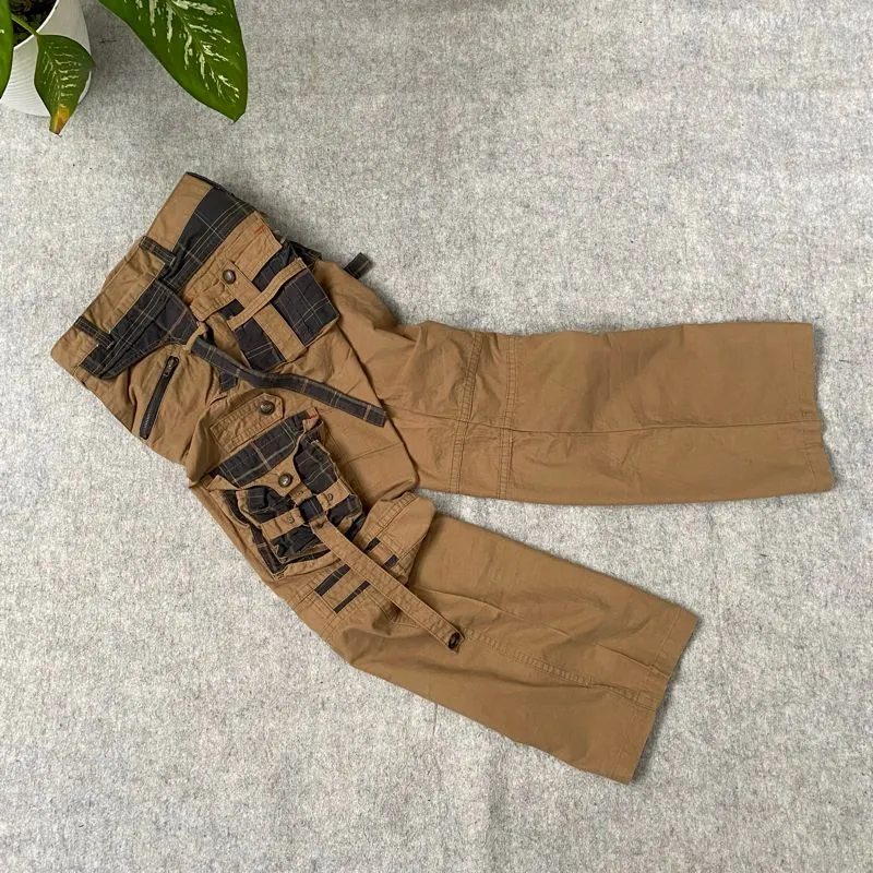 Long pants cargo celana kargo bandoge multipocket super  photo 1