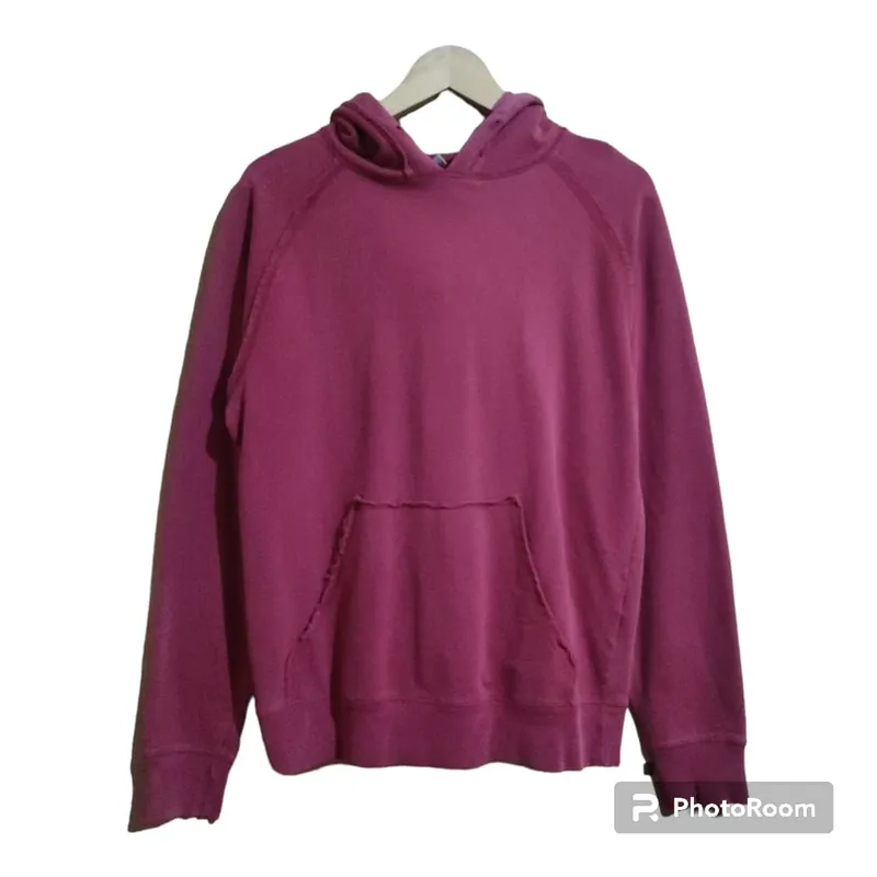 Uniqlo Hoody Pria burgundy photo 1