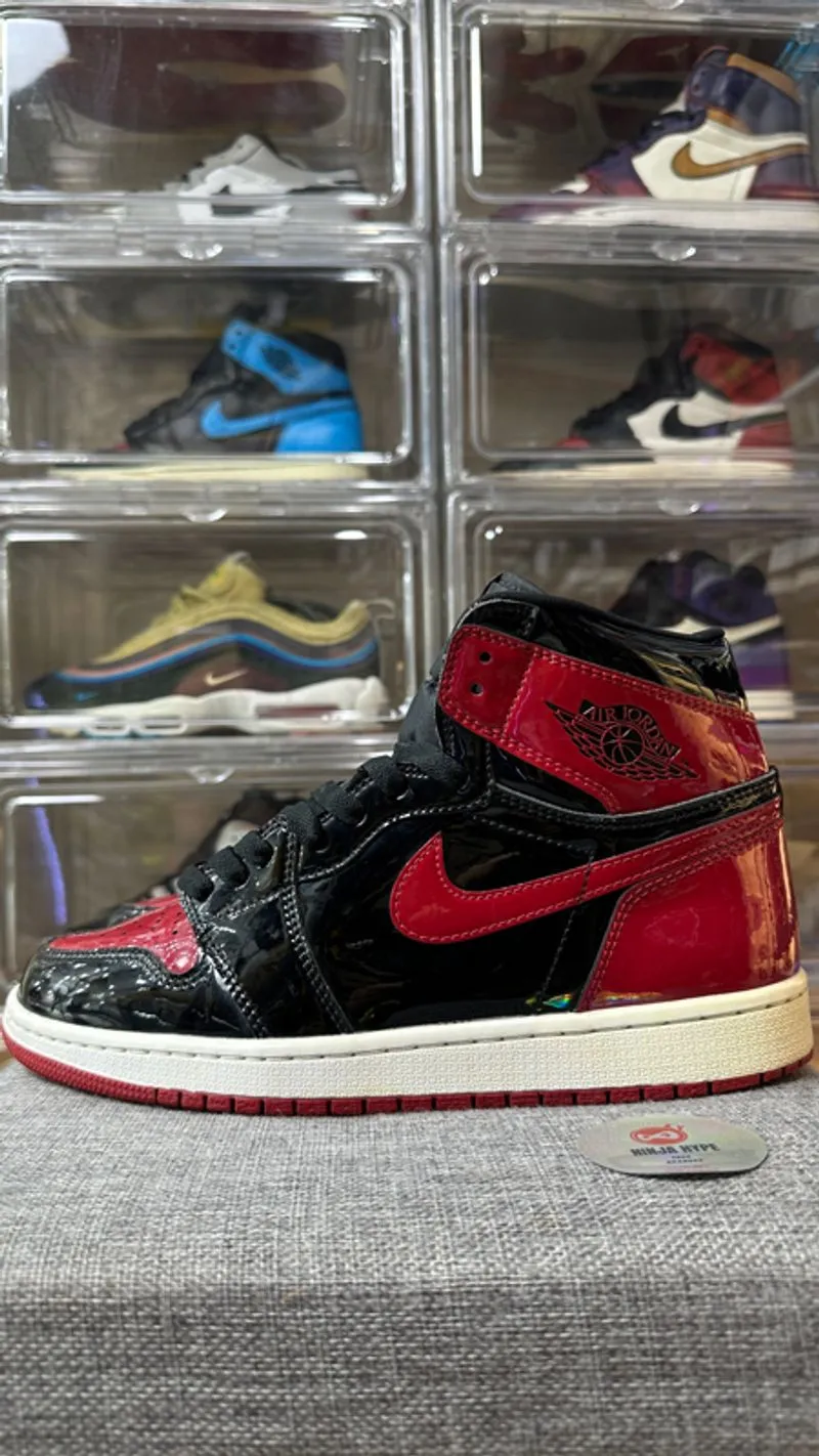 AIR JORDAN 1 RETRO HIGH OG PATENT BRED , AIR JORDAN 1 RETRO  photo 1