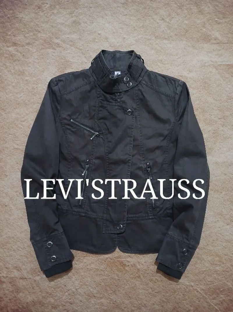 Jaket levi'strauss women biker second original photo 1