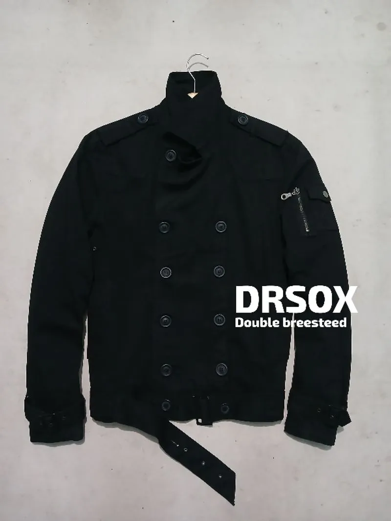 Jaket pria drsox double breesteed second original photo 1